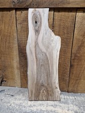 Lastra di noce nero bordo vivo