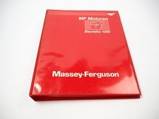 Massey Ferguson 3095 3115 3125 3645 3655 Manuale officina motore Perkins 1006-6