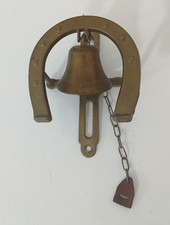Vintage Brass Horseshoe Wall