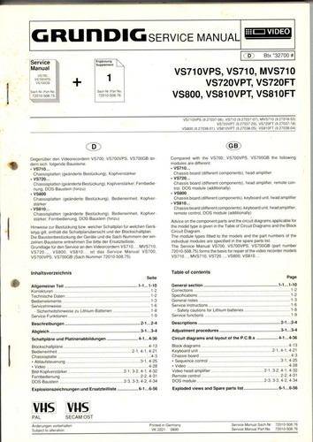 Grundig service manual per - grundig,