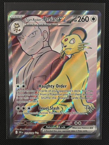 Team rocket persian ex - persian,