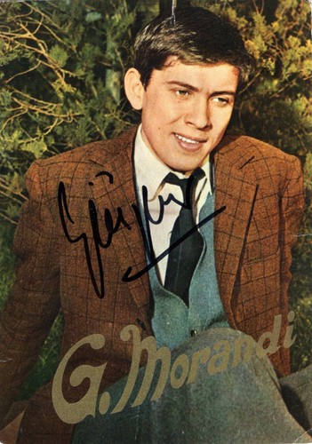 Gianni morandi cartolina - morandi,