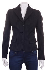 Gattinoni Giacca Gessato Donna Nero Black Woman