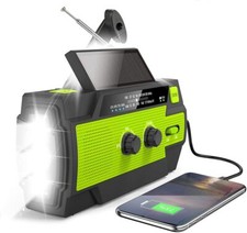 Radio solare 4000 mAh radio a