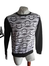 PAUL FRANK Felpa da uomo maglia misto cotone sweater vintage size L