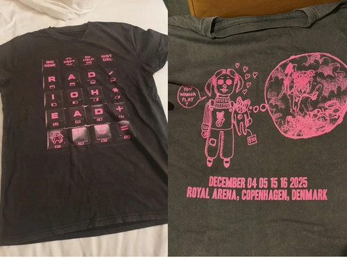 Maglietta radiohead 2025 - 2025, black