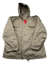 Alpha Industries Uomo M65 Giacca Sherpa Cappuccio Pieghevole Campo Militare XL Vestibilità XXL