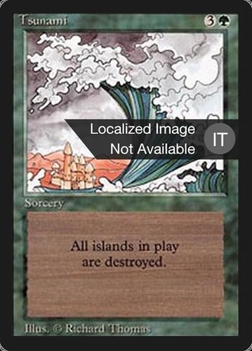 Mtg tsunami poor - -,