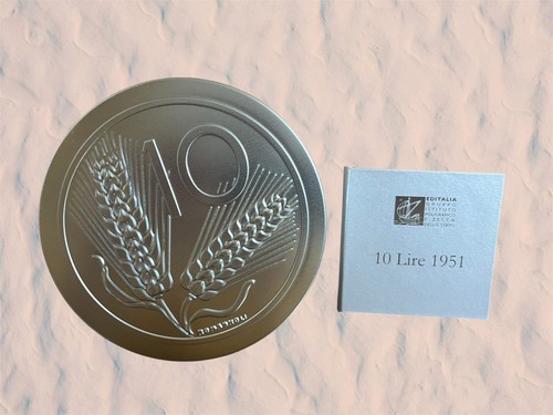 Cofanetto lingottino 10 - 10, lire
