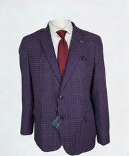 Giacca Uomo Elegante  Bordeaux