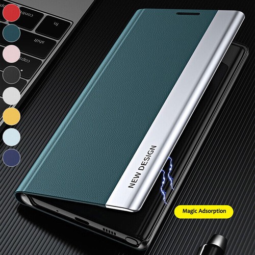 Custodia telefono flip - , pelle