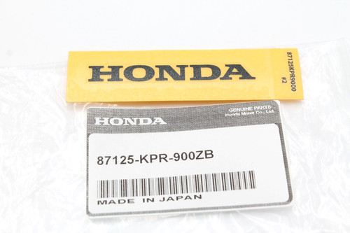 Honda adesivo scudo anteriore - adesivo,
