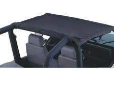 Rampage Cali Slip Bikini Bamini Soft Top Nero Denim per Suzuki Samurai 86-95