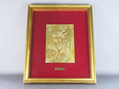 Scultura bronzo bassorilievo - bronzo,
