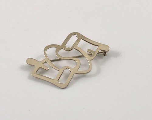 Spilla duetto coro vintage - spilla,