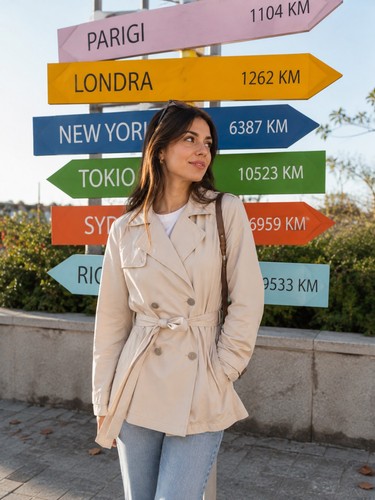 Trench impetmiabile donna - trench,