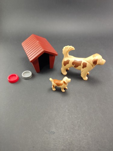 Playmobil cane con cucciolo - cane, e