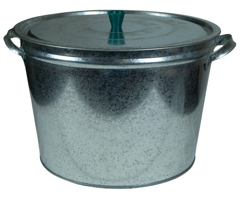 Zinkeimer silbergrau 25l tank - zinkeimer,