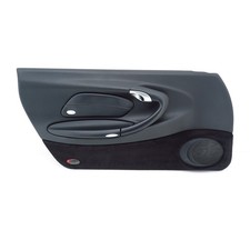 pannello portiera pelle nero