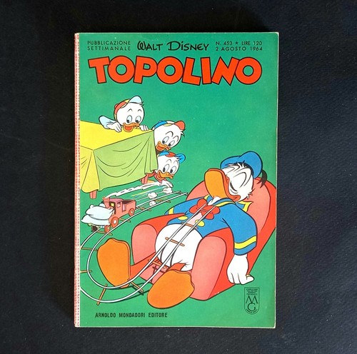 Topolino libretto 453 bollino - libretto,