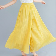 Women cotton linen - linen, leg