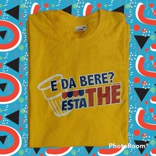 T-SHIRT PUBBLICITARIA RARA e da bere? ESTA THE FRUIT OF LOOM SIZE L