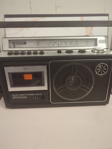 Scatola porta cassette - , vintage