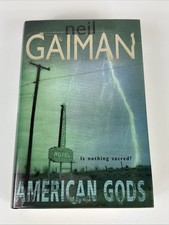 AMERICAN GODS BY NEIL GAIMAN 2001 SIGNED FIRST EDITION