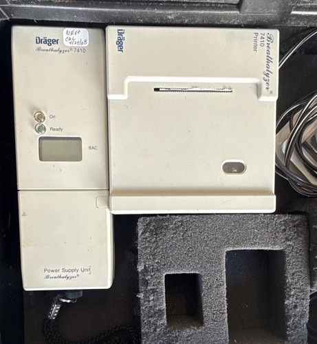 Dräger breathyzer 7410 tester - breathyzer,