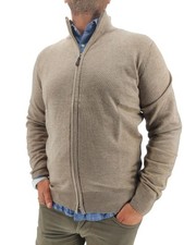 STILL MAGLIA MAGLIONE CARDIGAN CON ZIP UOMO LANA CACHEMIRE CAMICIA REGULAR AU...