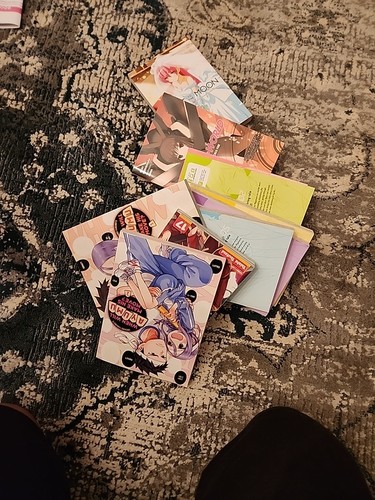 Several different manga books - several,