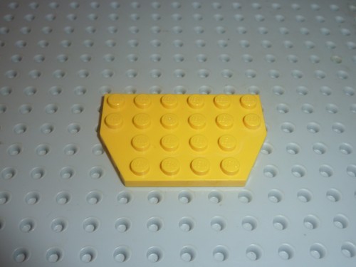 Lego yellow plate - yellow, /