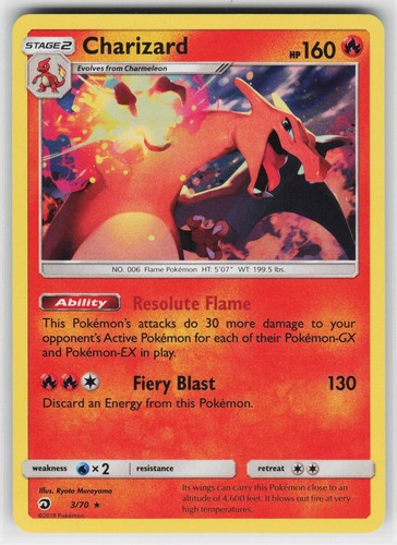Charizard holo r dragon - charizard, 3/70