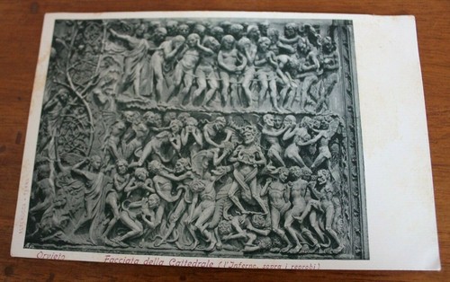 1850 orvieto facciata della - ,