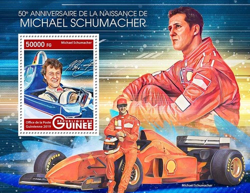 Francobolli michael schumacher - michael,