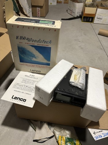 Lenco autoradio vintage rds - lenco,