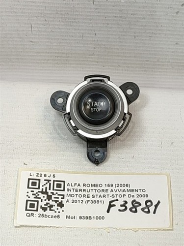 Pulsante start stop per alfa - stop,