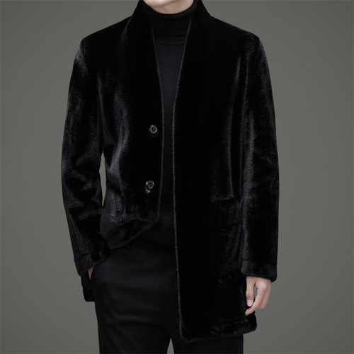 Cappotto pelliccia visone uomo