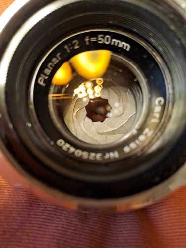 Carl zeiss contarex - zeiss, 50