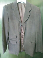 GIACCA DA UOMO STILE ANNI 80 LANA FODERATA TAGLIA 50 COLORE MARRONE