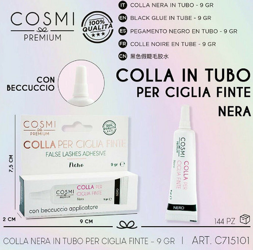 Tubetto colla per ciglia - tubetto,