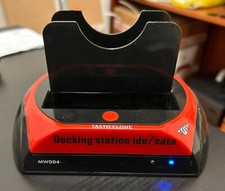 DOCKING STATION IDE SATA 2,5''3,5'' HARD DISK USB 2.0 Clone Button