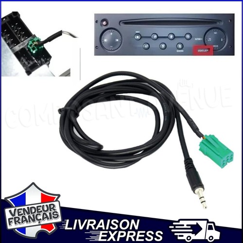 Câble jack audio mp3 aux - cÂble,