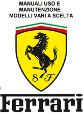 MANUALI FERRARI VARI MODELLI  A SCELTA SU SD