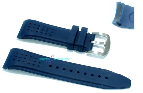 Cinturino gomma blu - , per