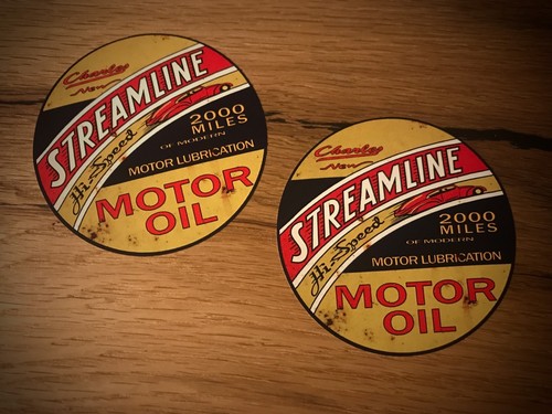 Adesivi olio vintage look - 2,