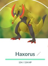 🍀POKEMON GO - Haxorus *Lv40