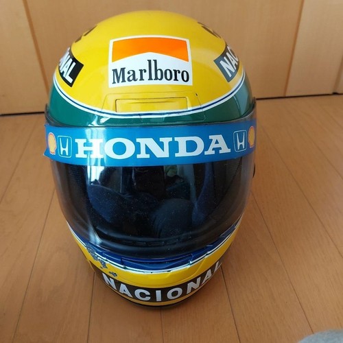 Casco replica ayrton - casco, f1