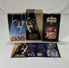 Star Wars Trilogy VHS Gold Box Set, Making Of Star Wars, Phantom Menace -Tested!