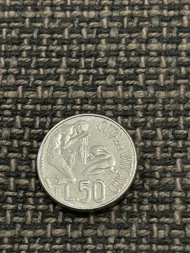 Micro moneta lire città - moneta, 50
